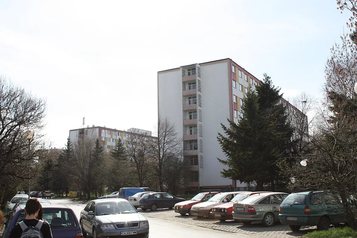 Студентски блокове в Студентски град, София