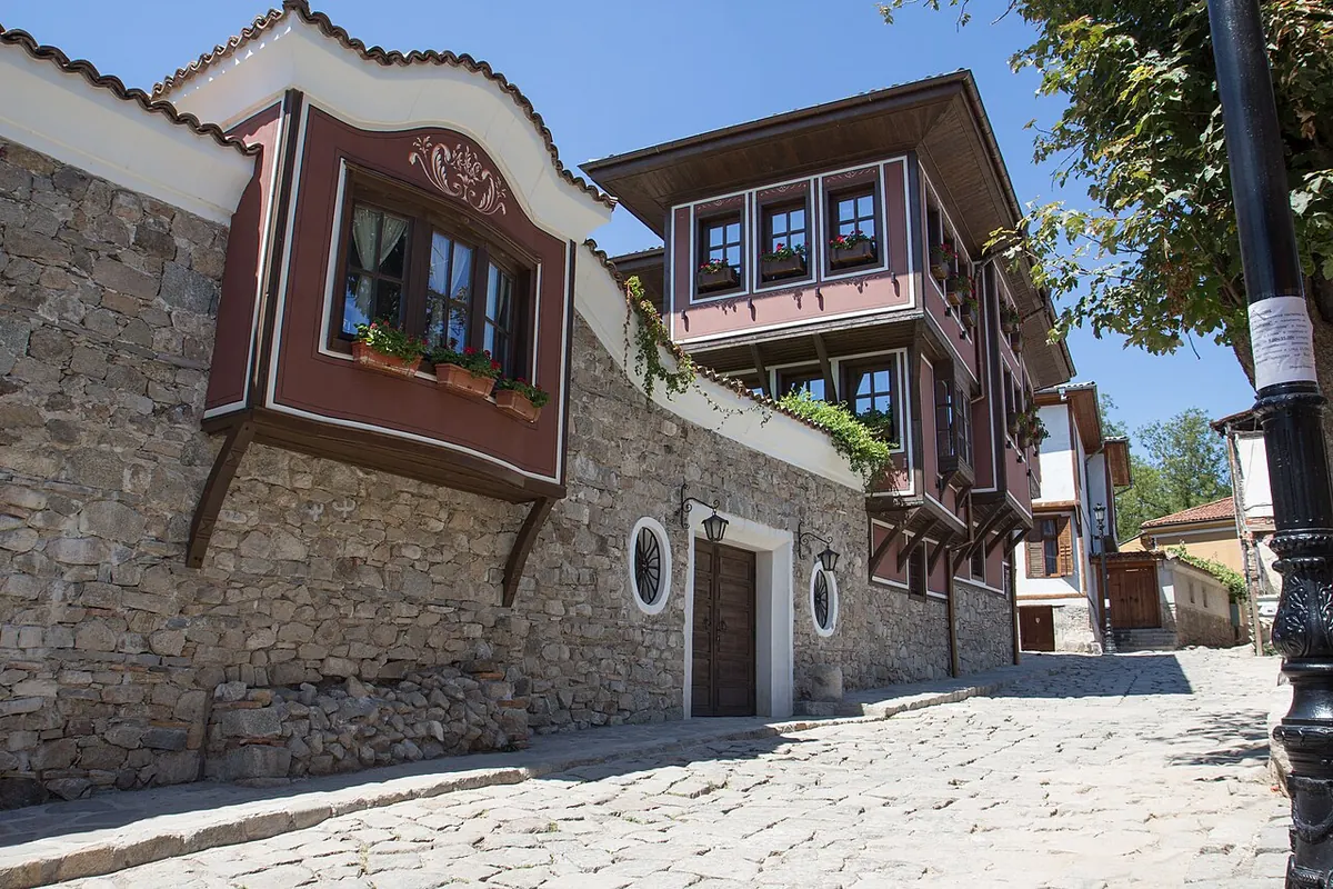 Реставрирана къща в Стария град на Пловдив