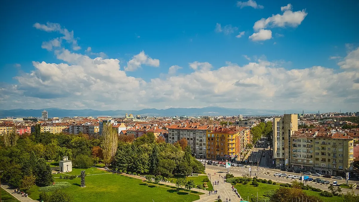 Панорама на София с Витоша
